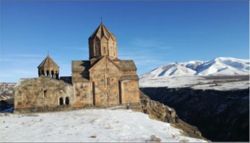 St. Hovhannes Karapet (St. John the Baptist) Cathedral, Hovhannavank Monastery (1216 - 1221)