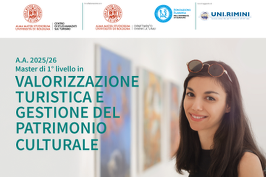 Master in Valorizzazione Turistica e Gestione del Patrimonio Culturale Master in Valorizzazione Turistica e Gestione del Patrimonio Culturale